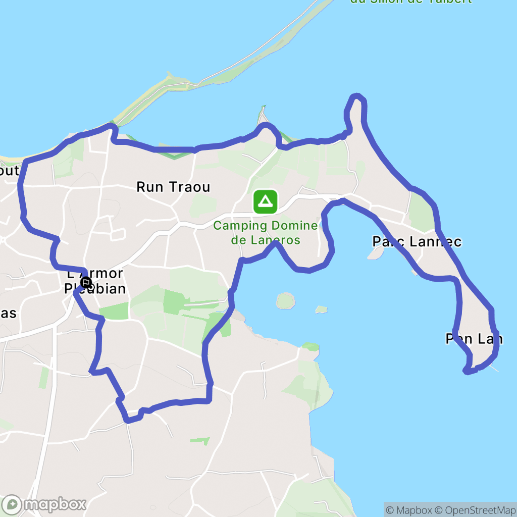 Pleubian: routekaart voor buitenactiviteiten - France