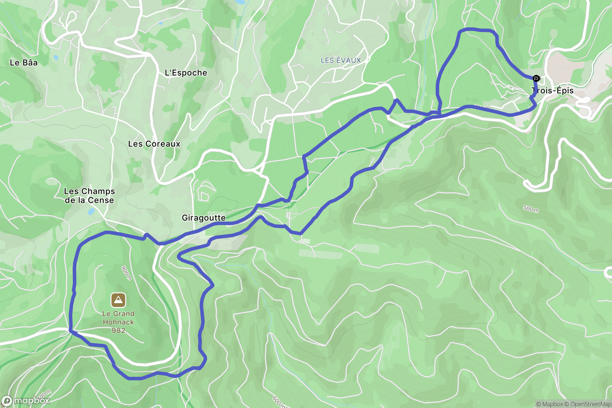 Ammerschwihr: routekaart voor buitenactiviteiten - France