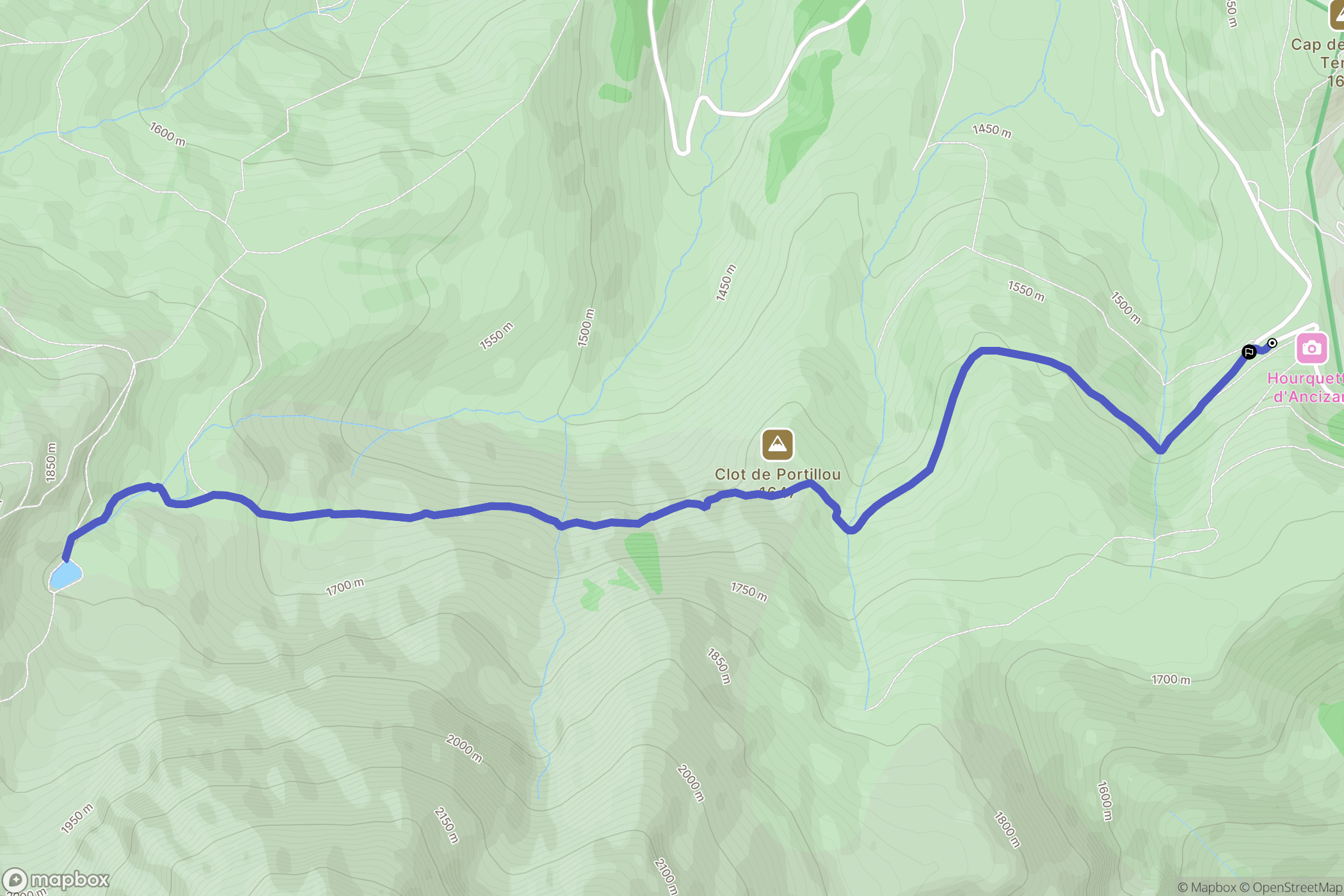 Ancizan: routekaart voor buitenactiviteiten - France