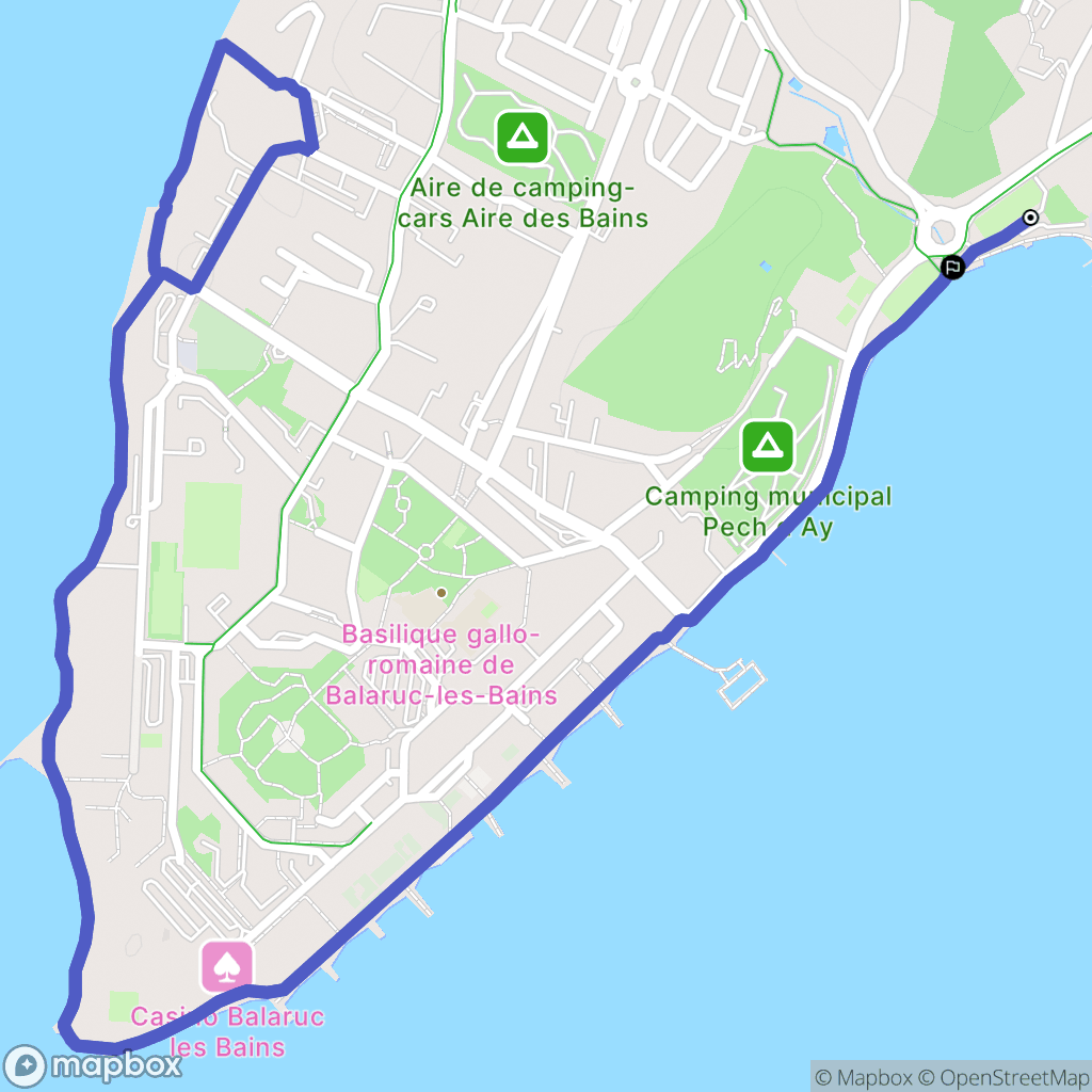 Balaruc-les-Bains: routekaart voor buitenactiviteiten - France