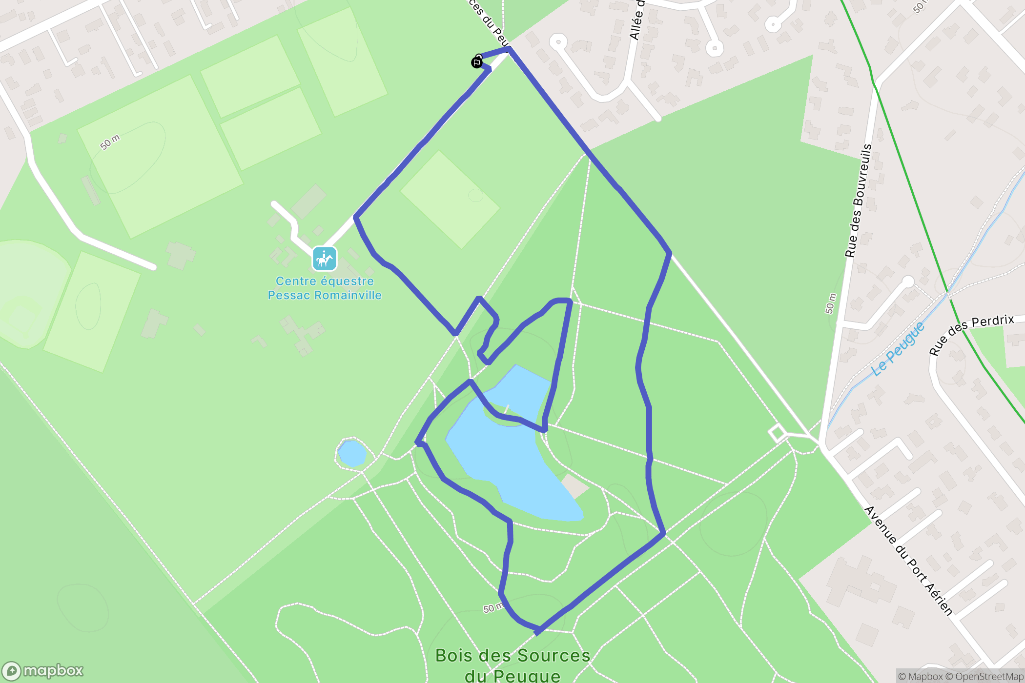 Pessac: routekaart voor buitenactiviteiten - France
