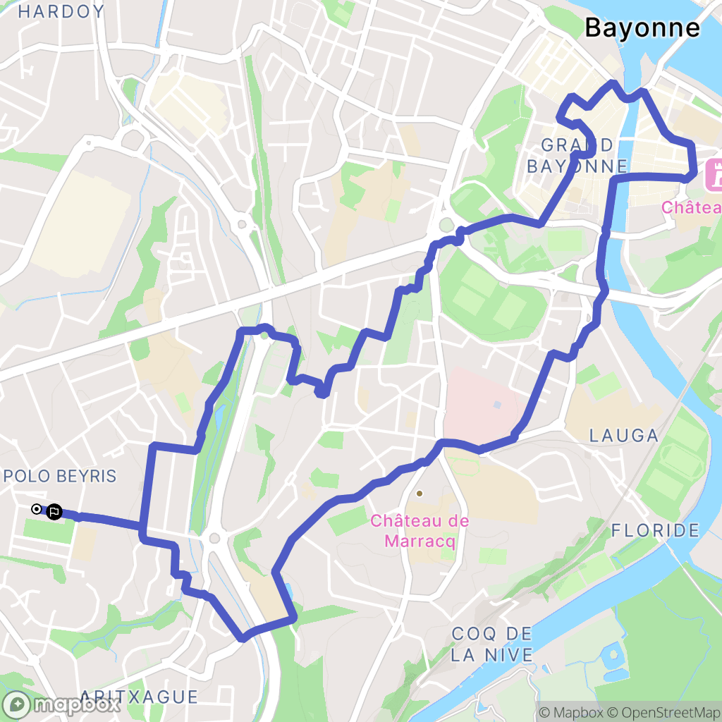 Bayonne: routekaart voor buitenactiviteiten - France