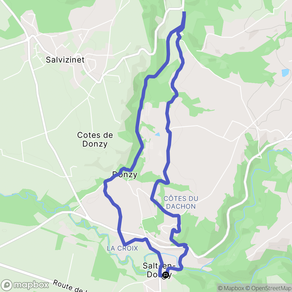 Salt en Donzy: routekaart voor buitenactiviteiten - France