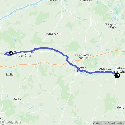 Chenonceaux: routekaart voor buitenactiviteiten - France