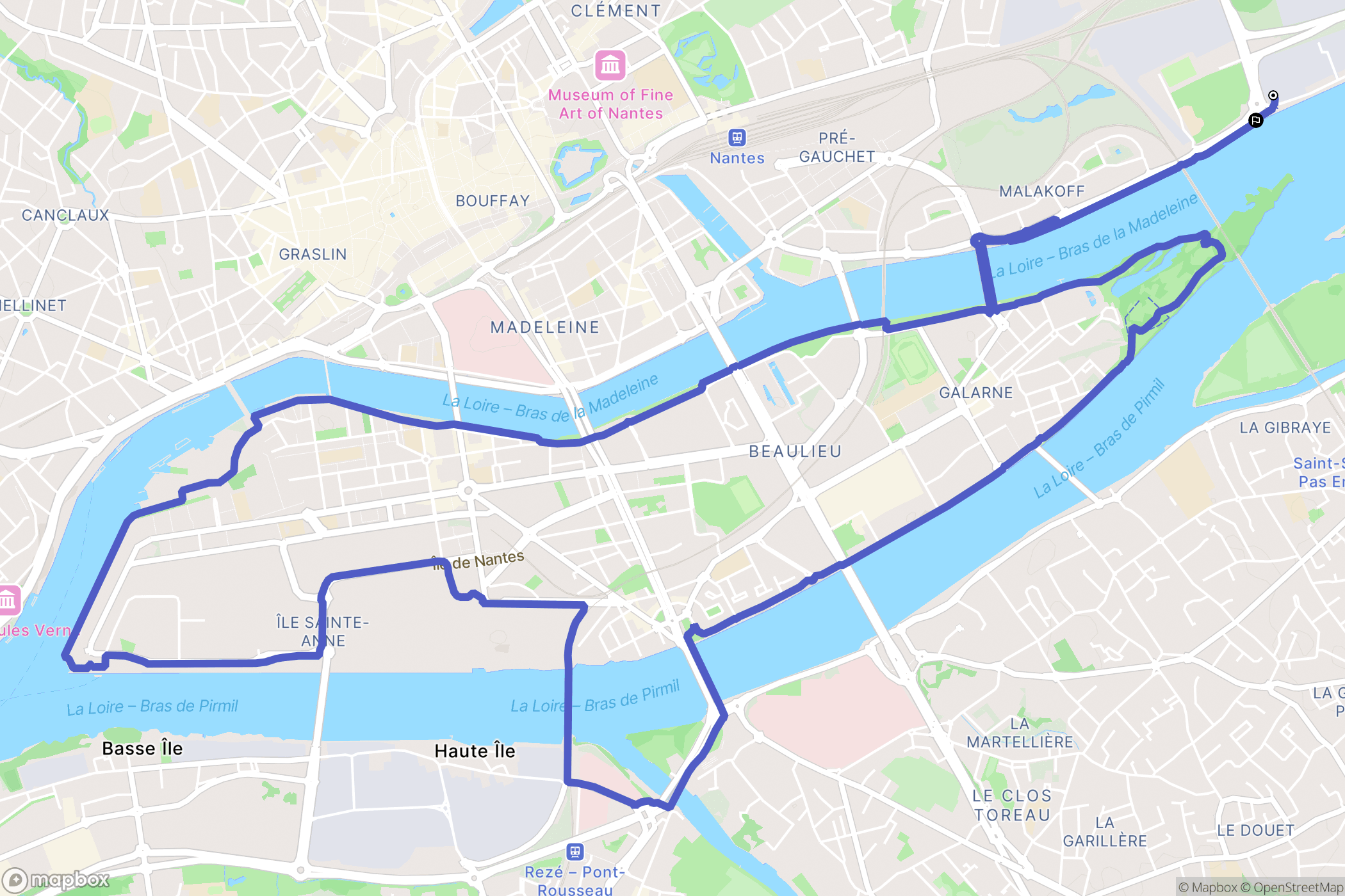 Nantes: routekaart voor buitenactiviteiten - France