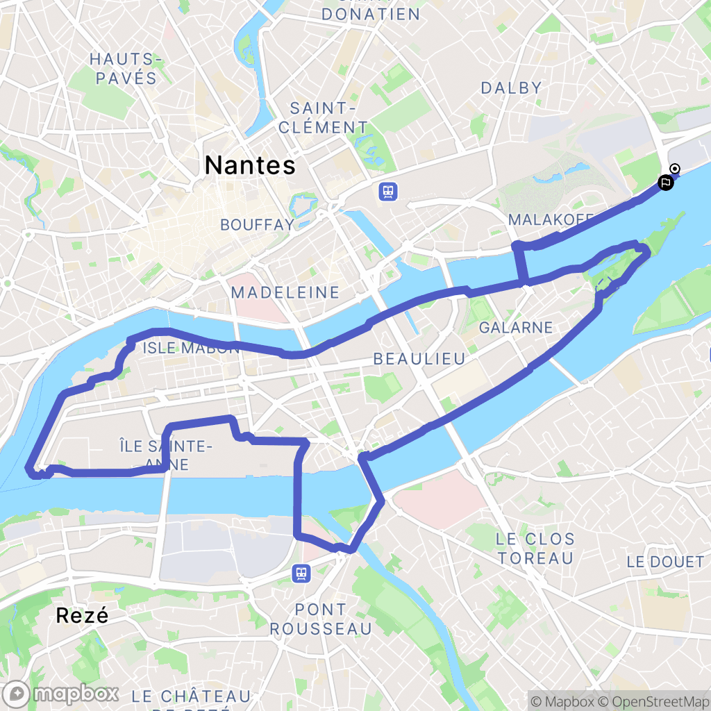 Nantes: routekaart voor buitenactiviteiten - France