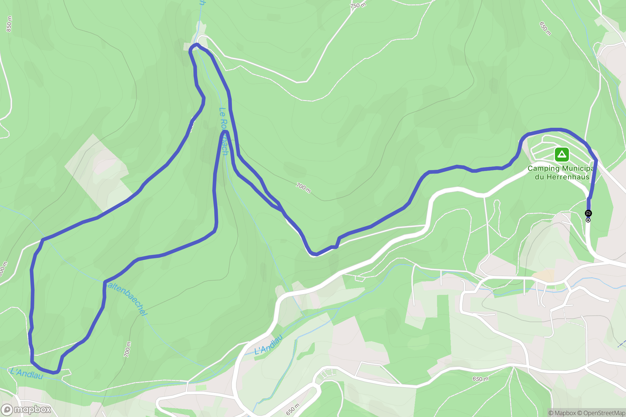 Le Hohwald: routekaart voor buitenactiviteiten - France