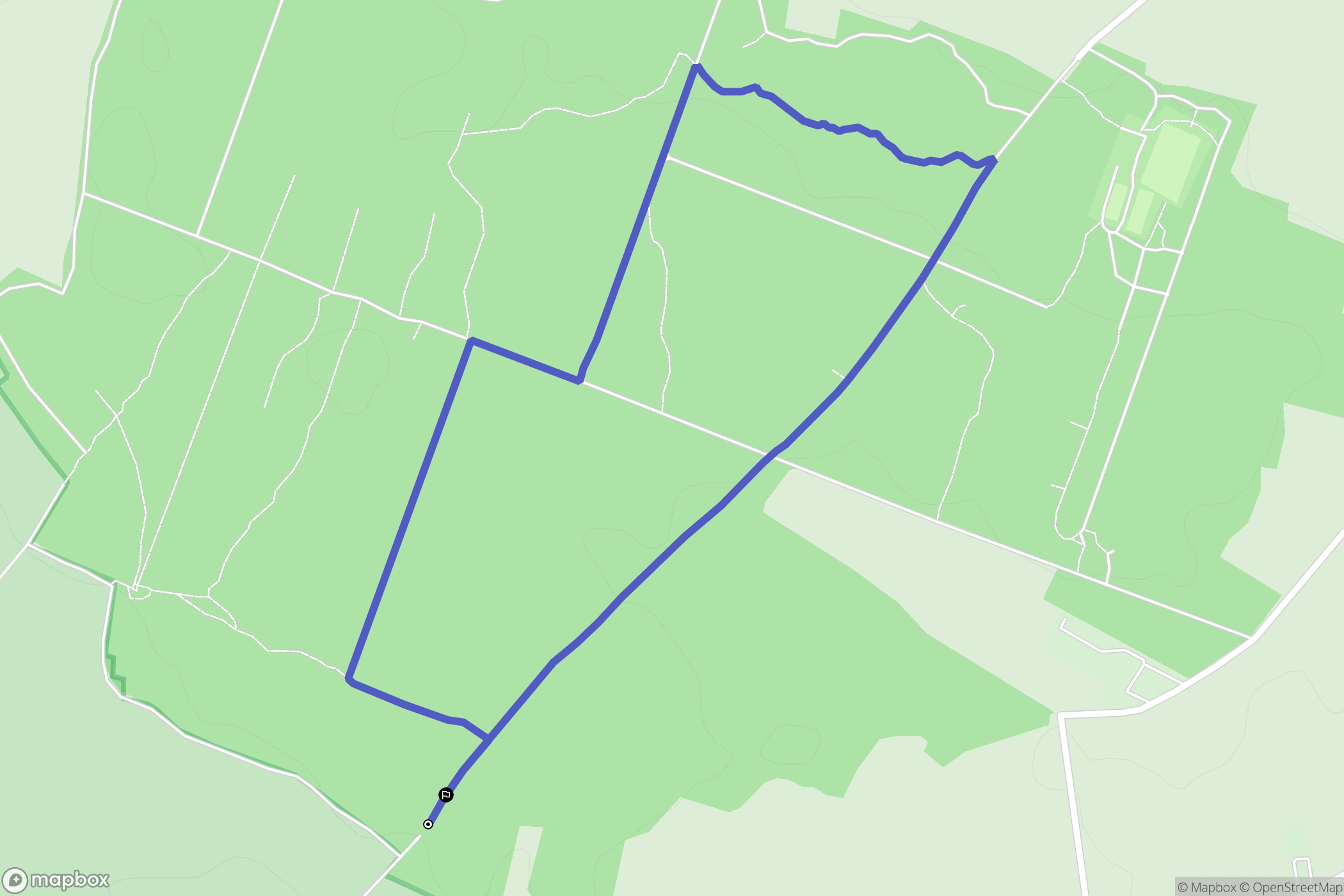 Sainte-Gemme-la-Plaine : carte du parcours de randonnée - France