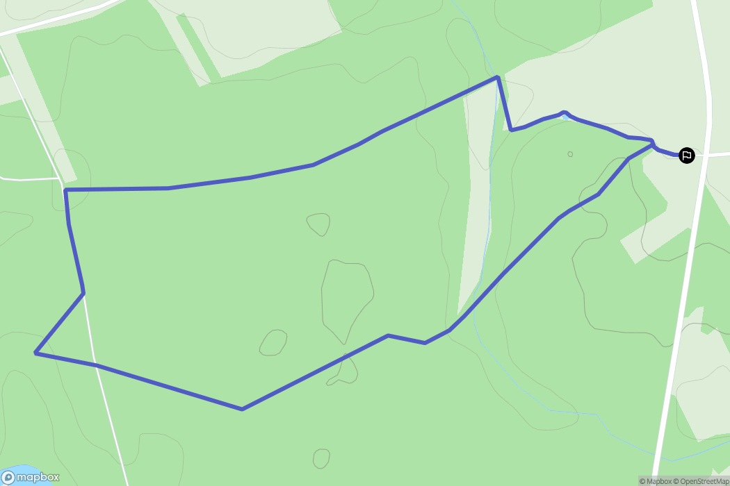 Le Val-d'Ocre : carte du parcours de randonnée - France