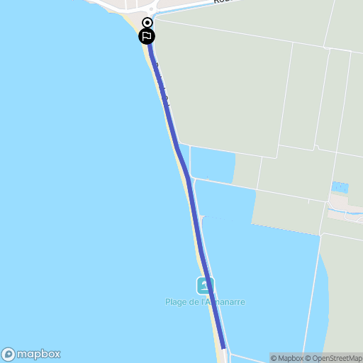 Hyères : carte du parcours de randonnée - France