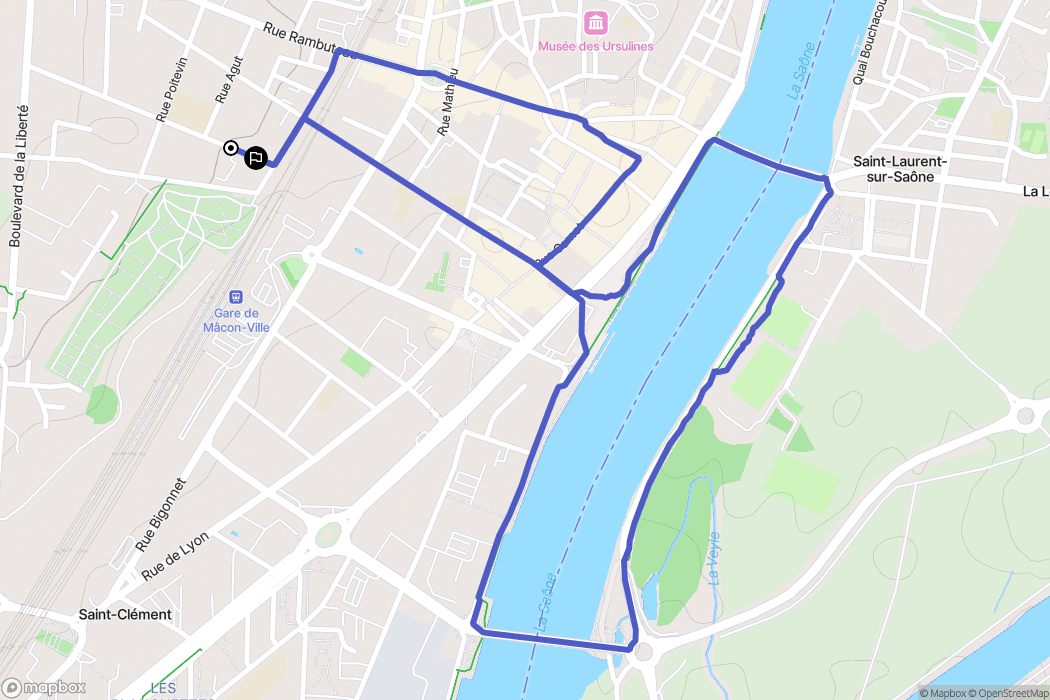 Mâcon: routekaart voor buitenactiviteiten - France