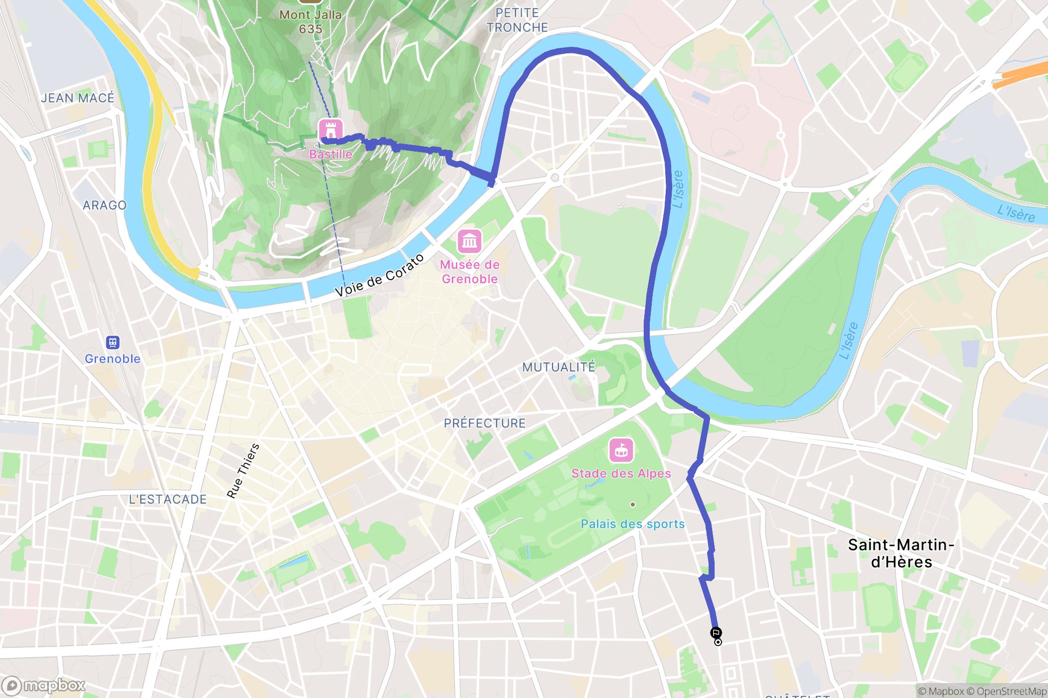 Grenoble: routekaart voor buitenactiviteiten - France