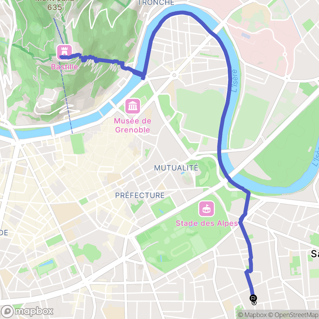 Grenoble: routekaart voor buitenactiviteiten - France