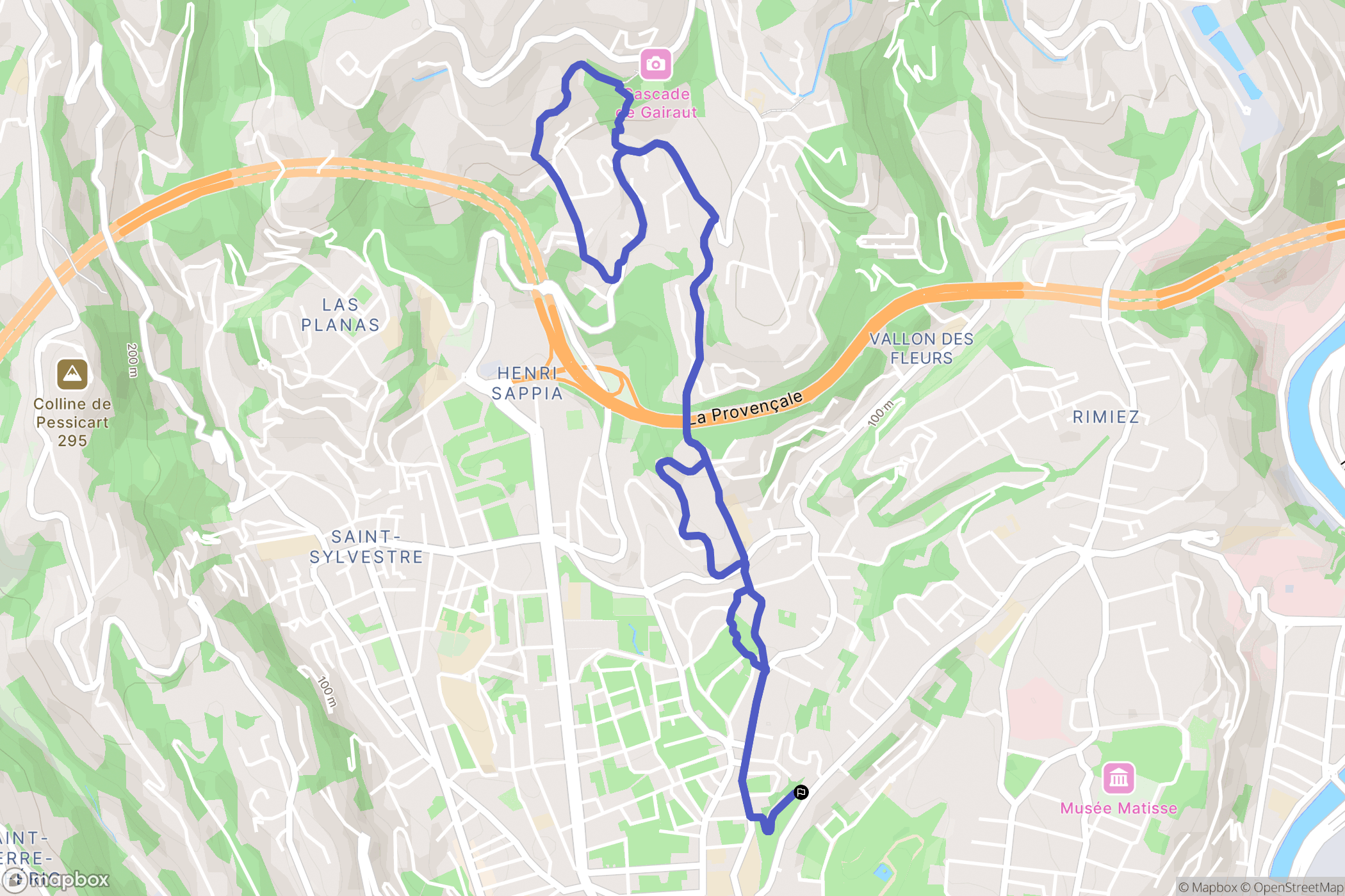 Nice: routekaart voor buitenactiviteiten - France