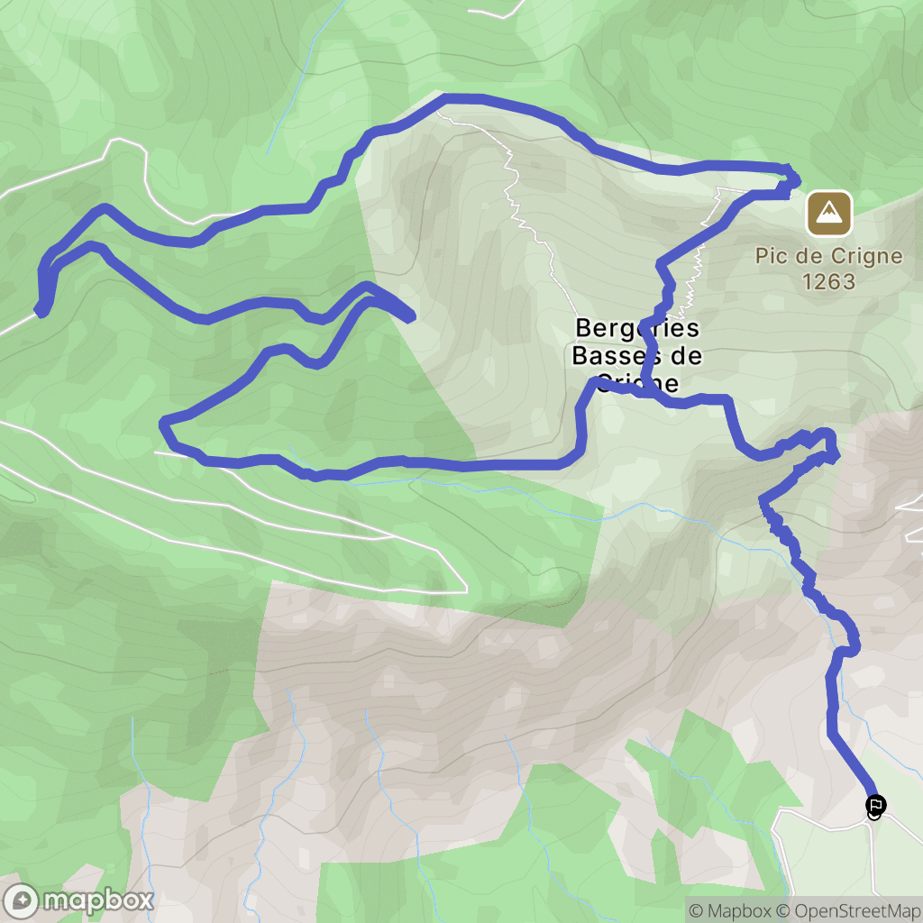 Monêtier-Allemont: routekaart voor buitenactiviteiten - France