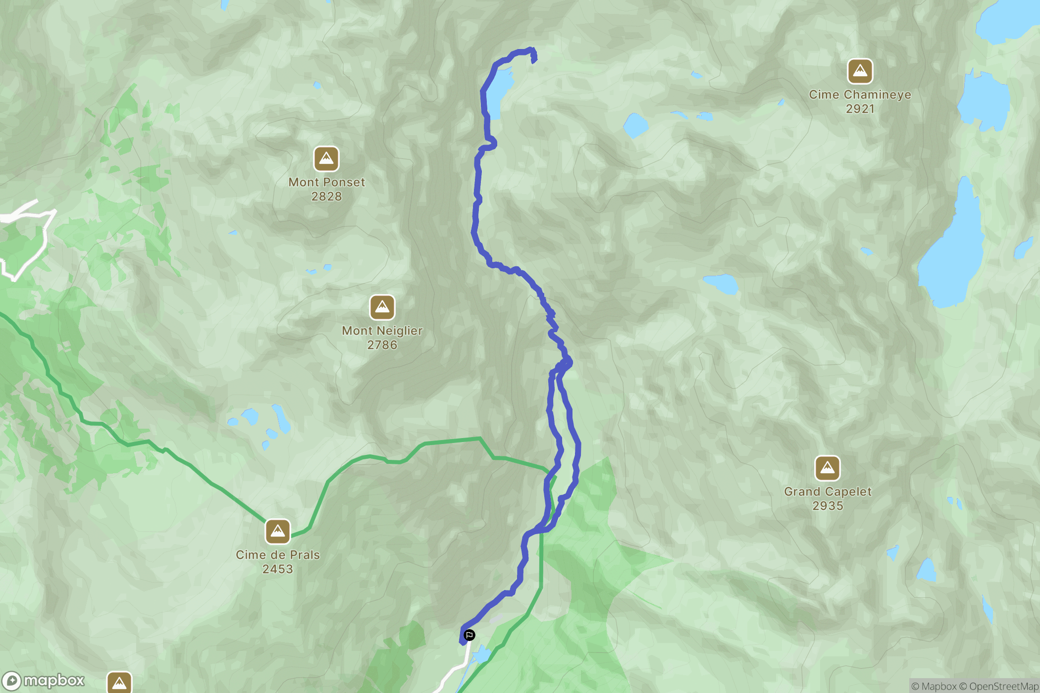 Belvédère: routekaart voor buitenactiviteiten - France