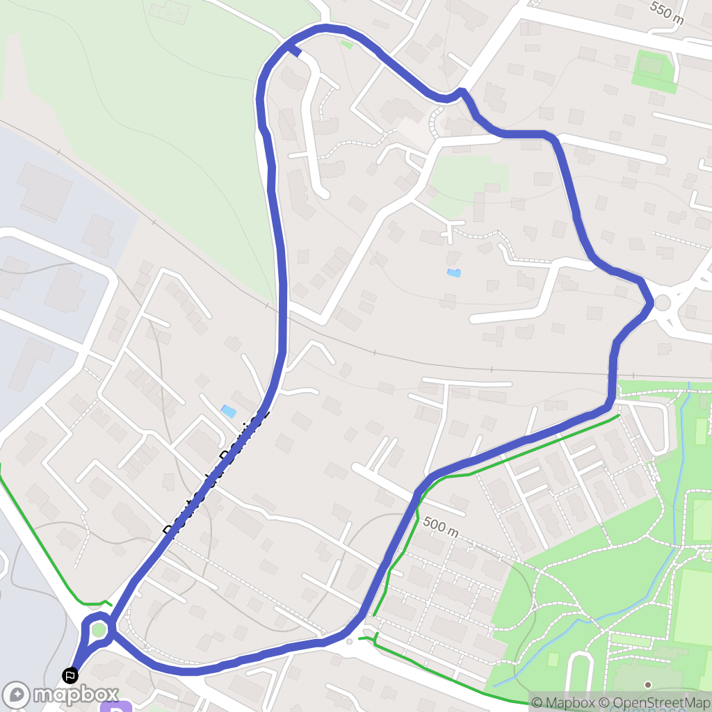 Argonay : carte du parcours de randonnée - France