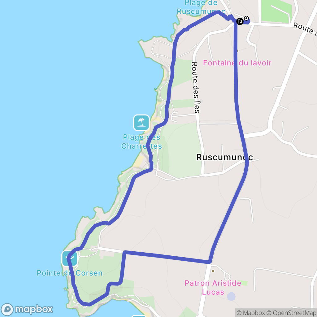 Plouarzel: routekaart voor buitenactiviteiten - France
