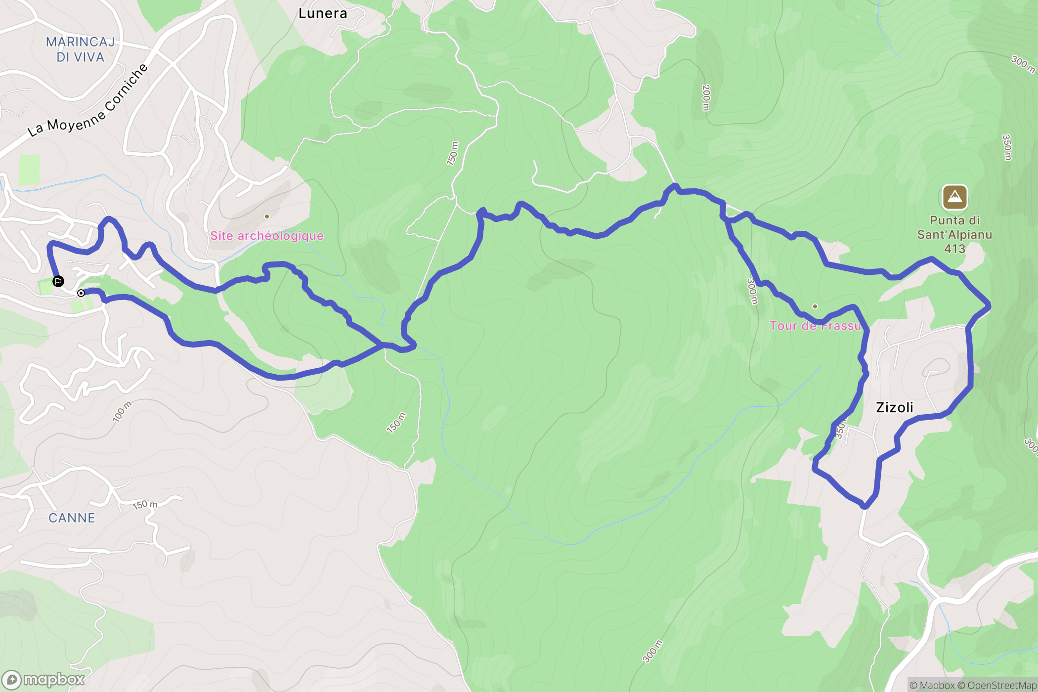 Grosseto-Prugna: routekaart voor buitenactiviteiten - France
