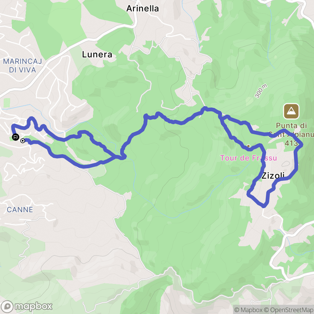 Grosseto-Prugna: routekaart voor buitenactiviteiten - France