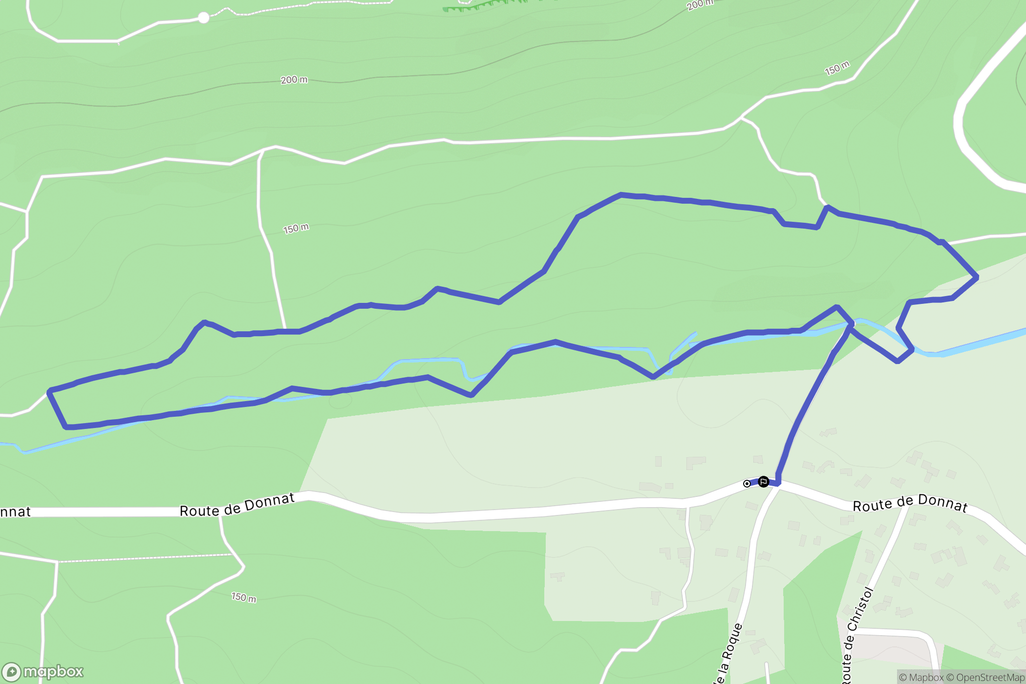 Saint-André-d'Olérargues: routekaart voor buitenactiviteiten - France