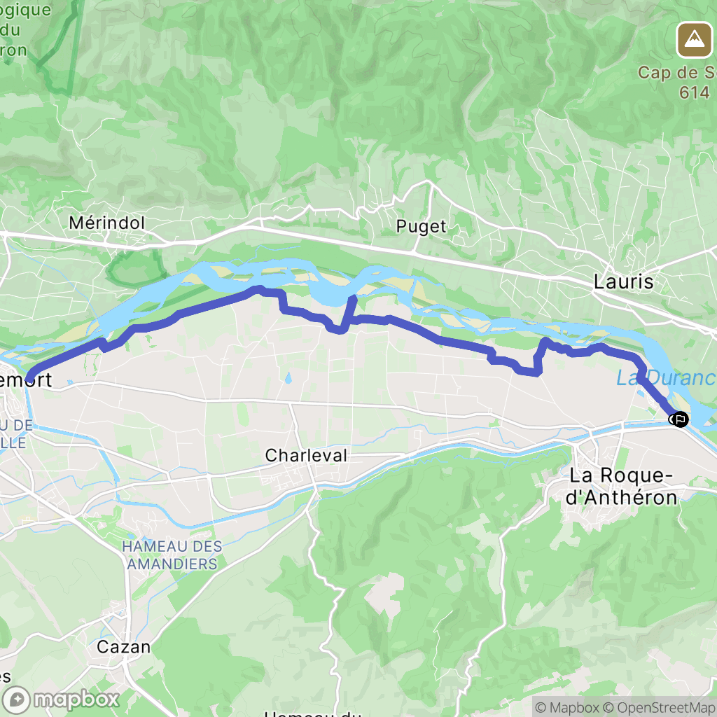 La Roque-d'Anthéron: routekaart voor buitenactiviteiten - France