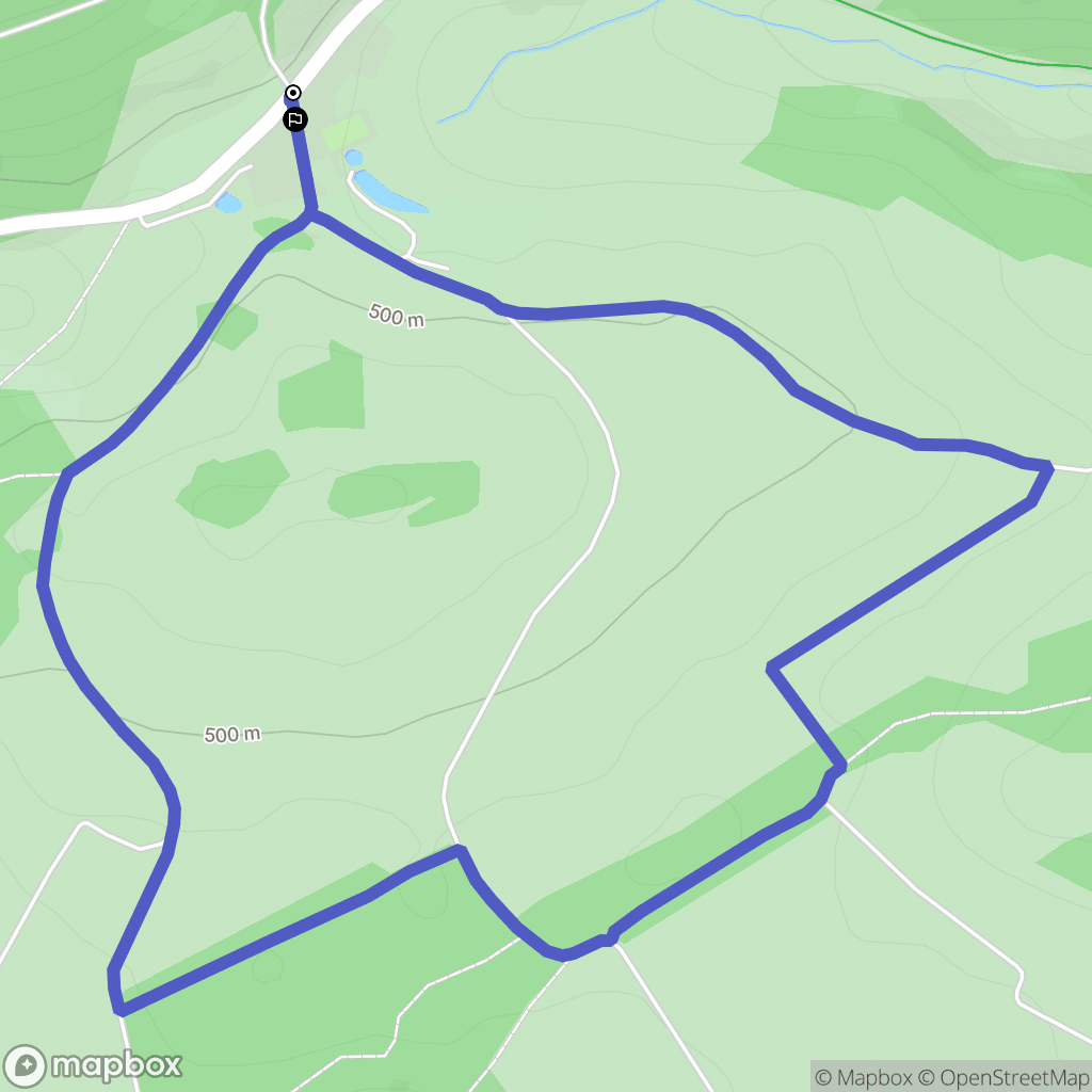 Rammersmatt : carte du parcours de randonnée - France