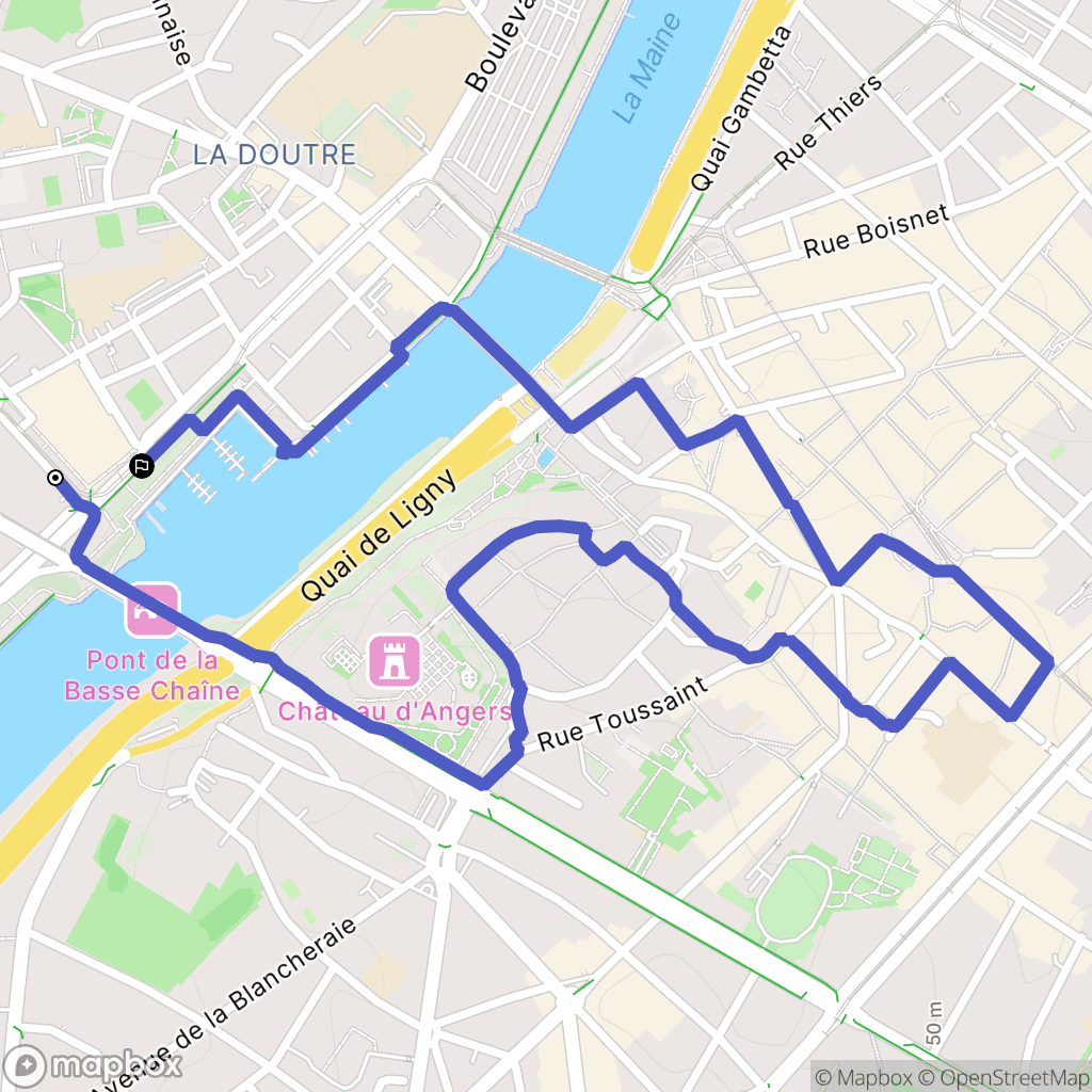 Angers: routekaart voor buitenactiviteiten - France