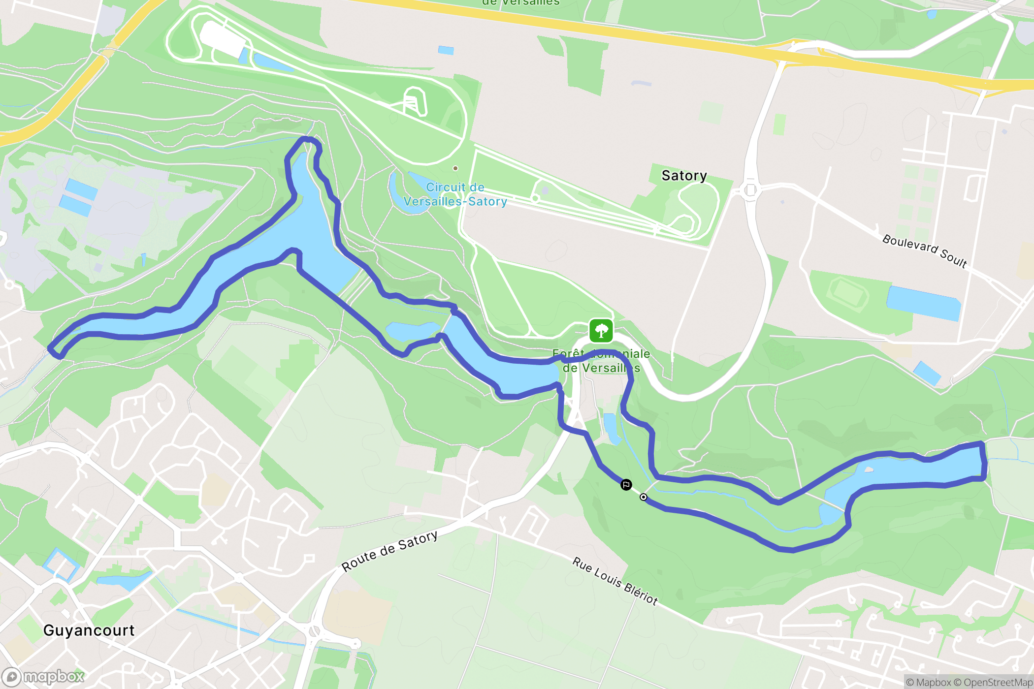 Guyancourt: routekaart voor buitenactiviteiten - France