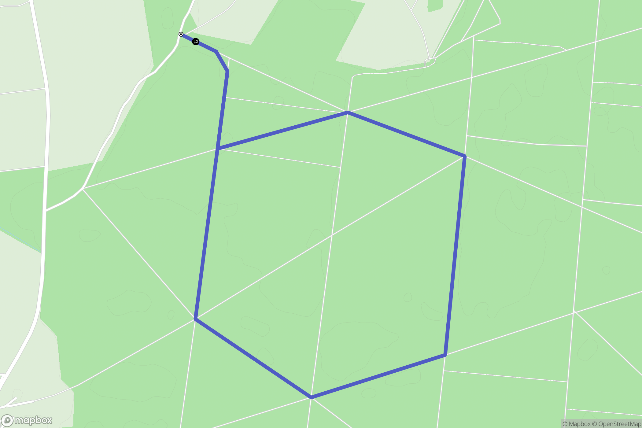 La Chapelle-Gauthier : carte du parcours de randonnée - France