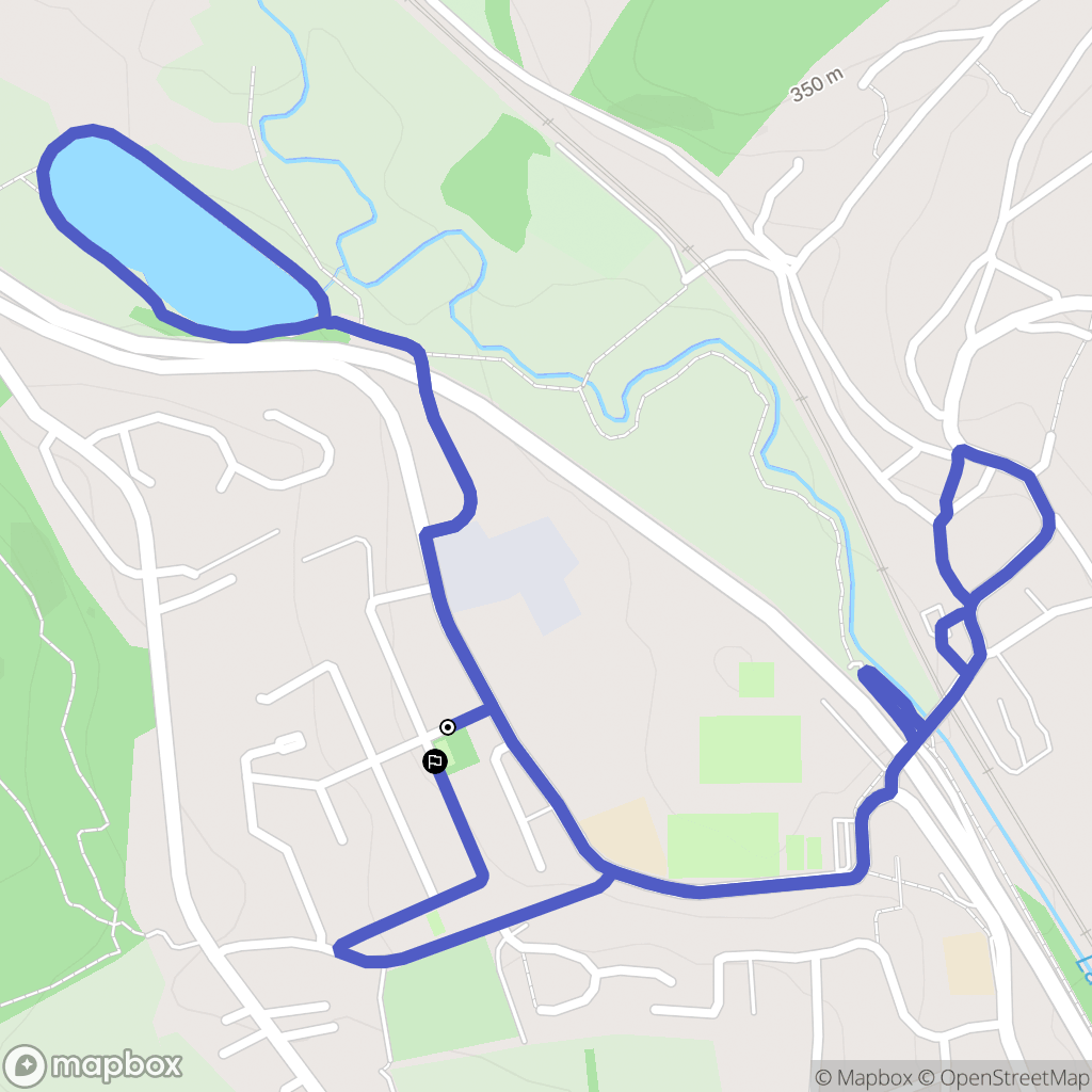 Bethoncourt : carte du parcours de randonnée - France