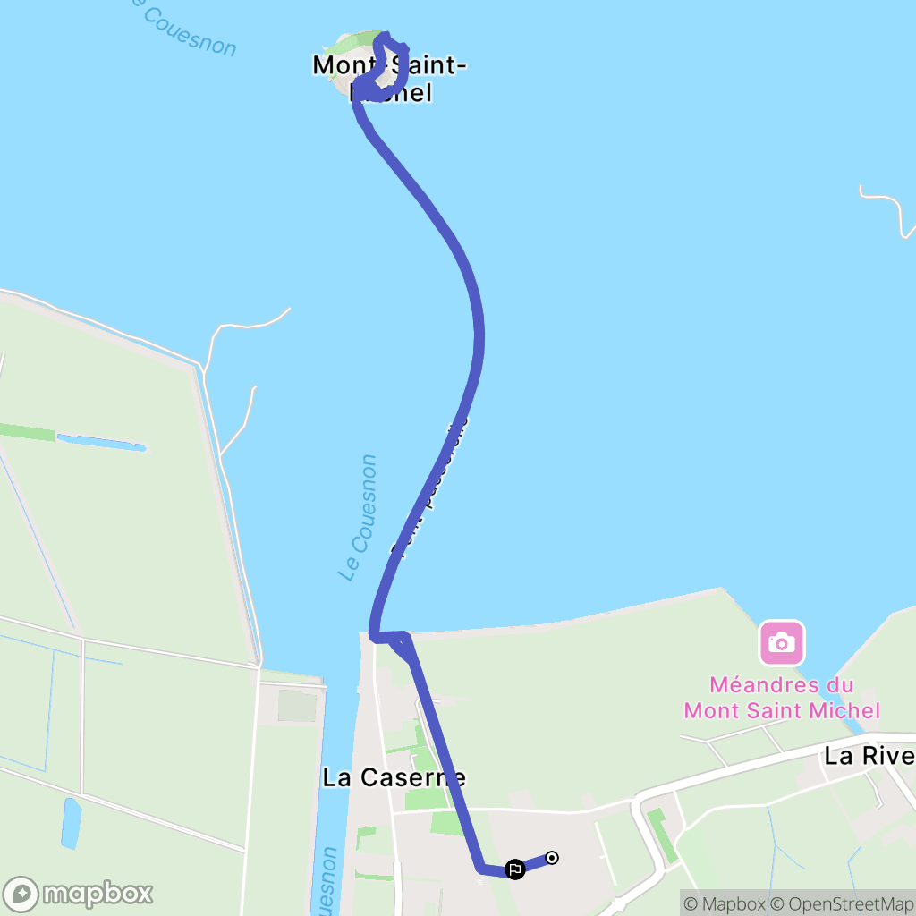 Pontorson: routekaart voor buitenactiviteiten - France