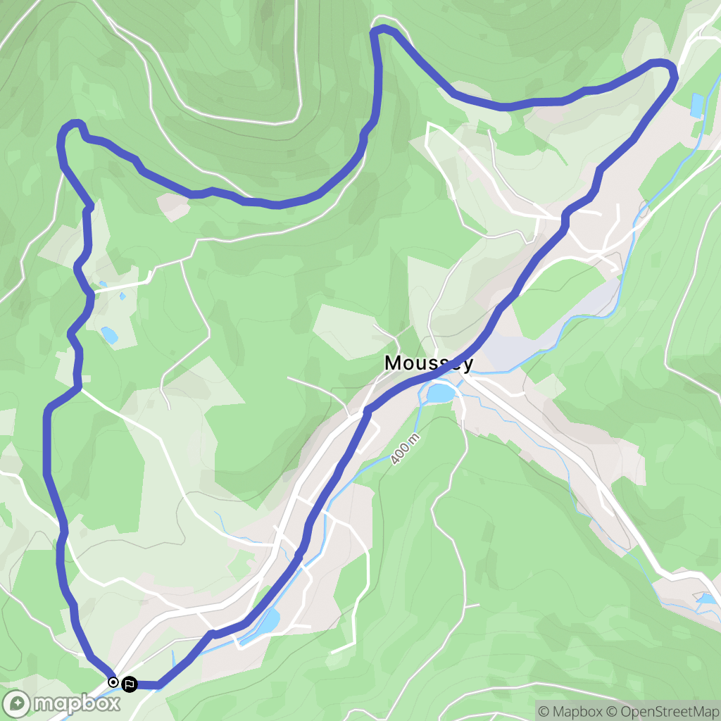 Moussey: routekaart voor buitenactiviteiten - France