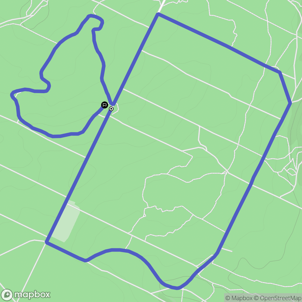 Montauville : carte du parcours de randonnée - France