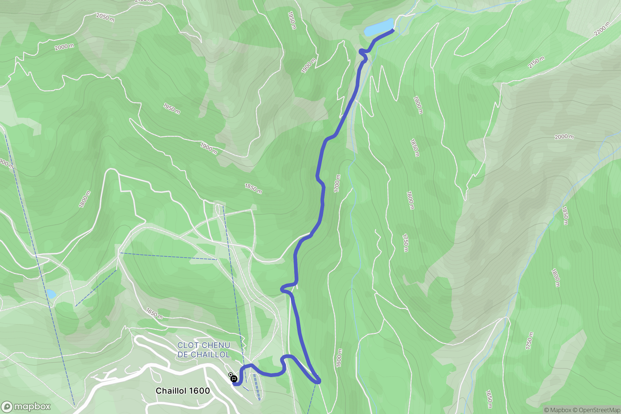 Chaillol: routekaart voor buitenactiviteiten - France