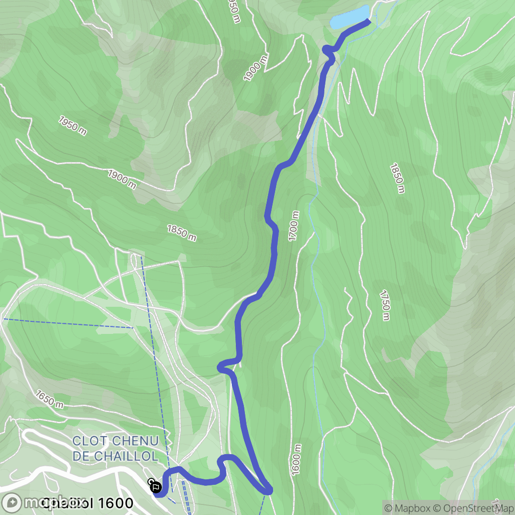 Chaillol: routekaart voor buitenactiviteiten - France