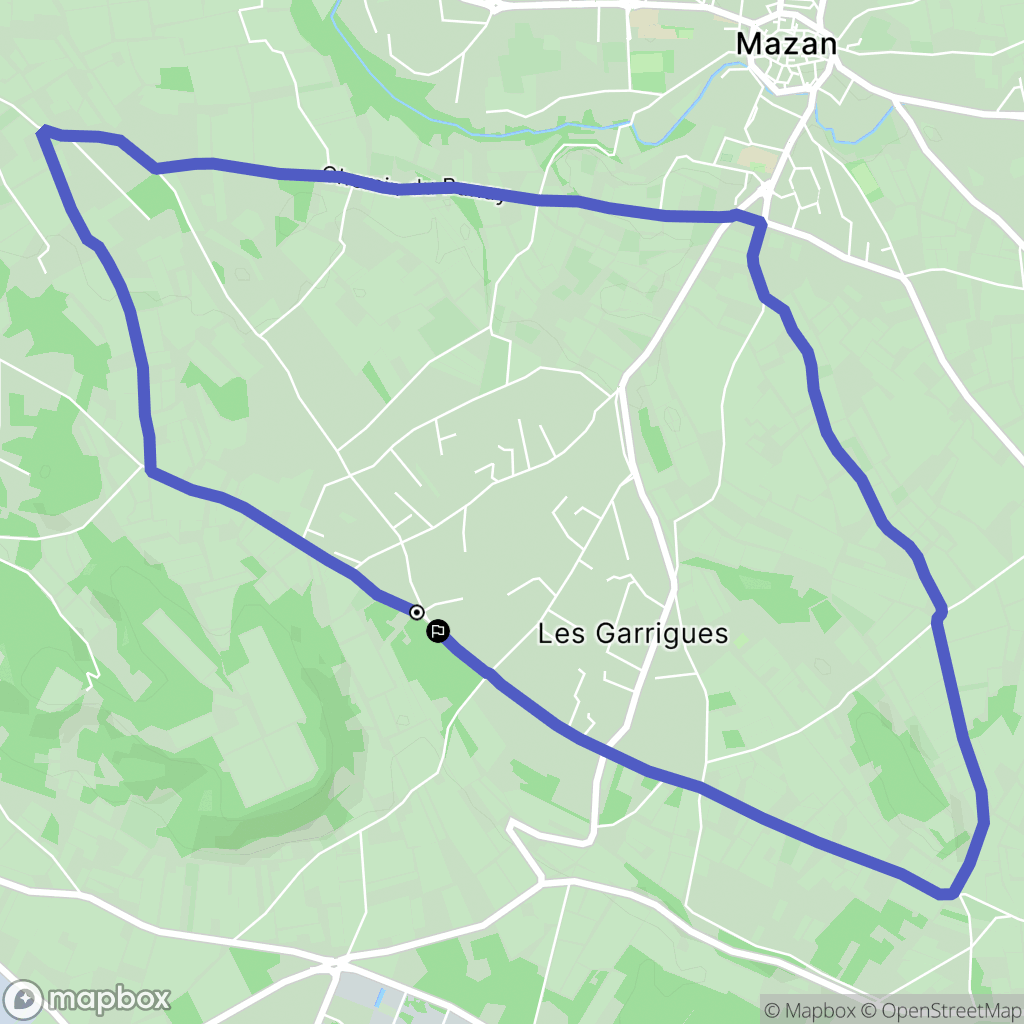 Mazan: routekaart voor buitenactiviteiten - France