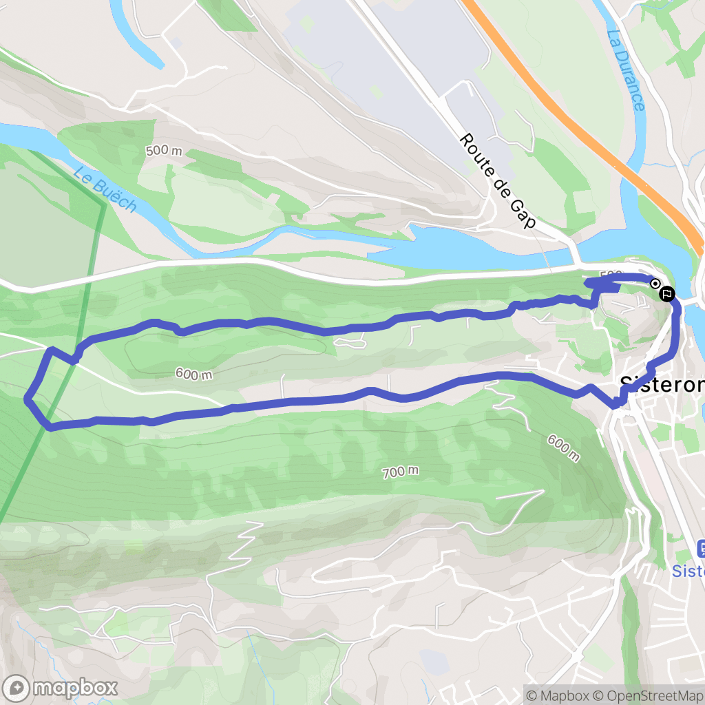 Sisteron: routekaart voor buitenactiviteiten - France