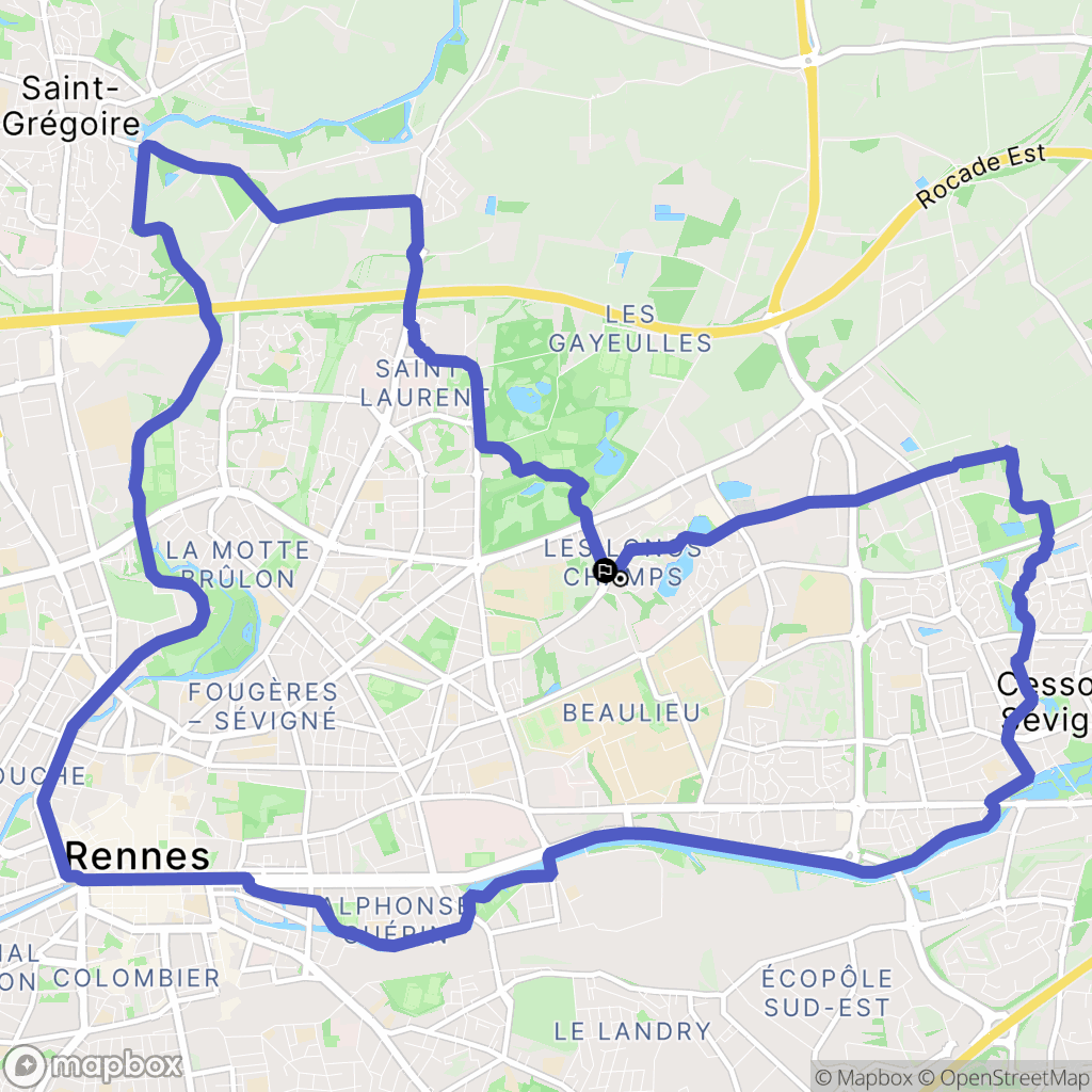 Rennes: routekaart voor buitenactiviteiten - France
