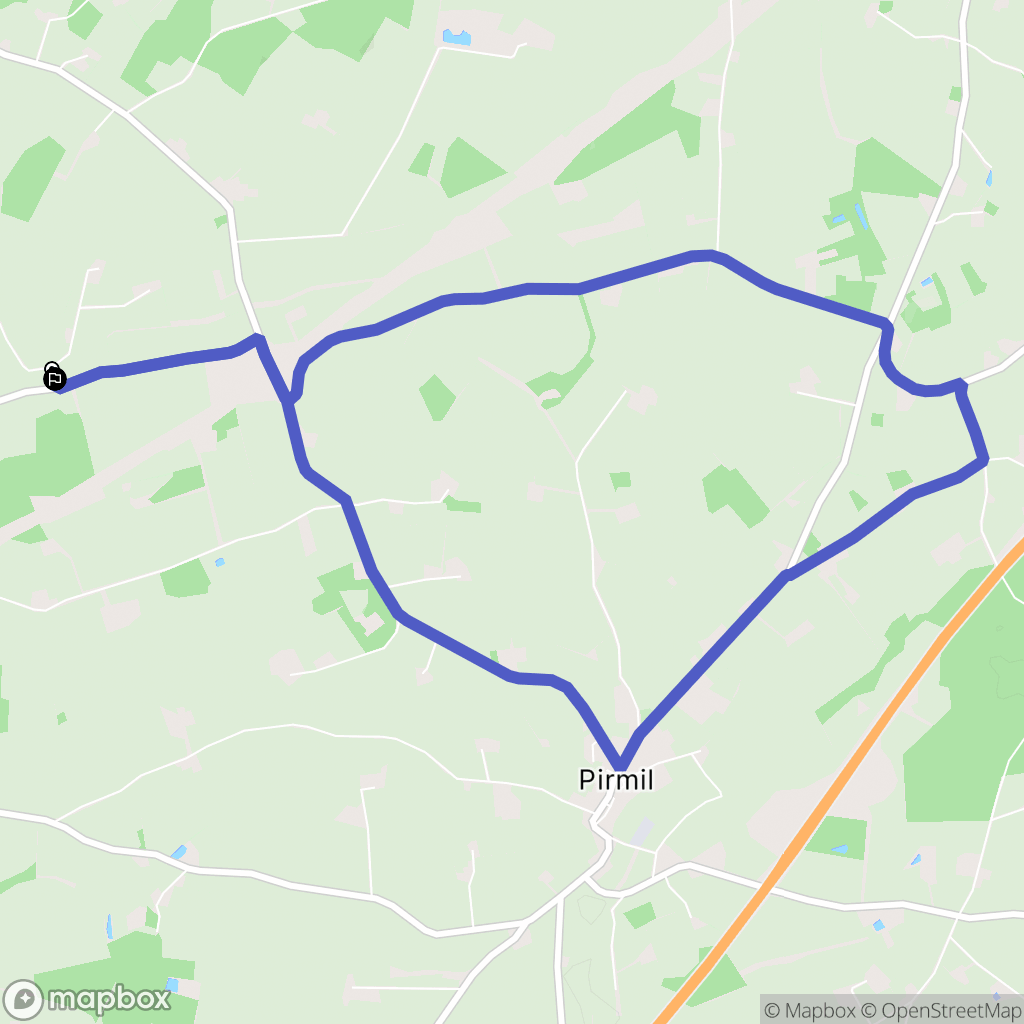 Chantenay-Villedieu : carte du parcours de randonnée - France