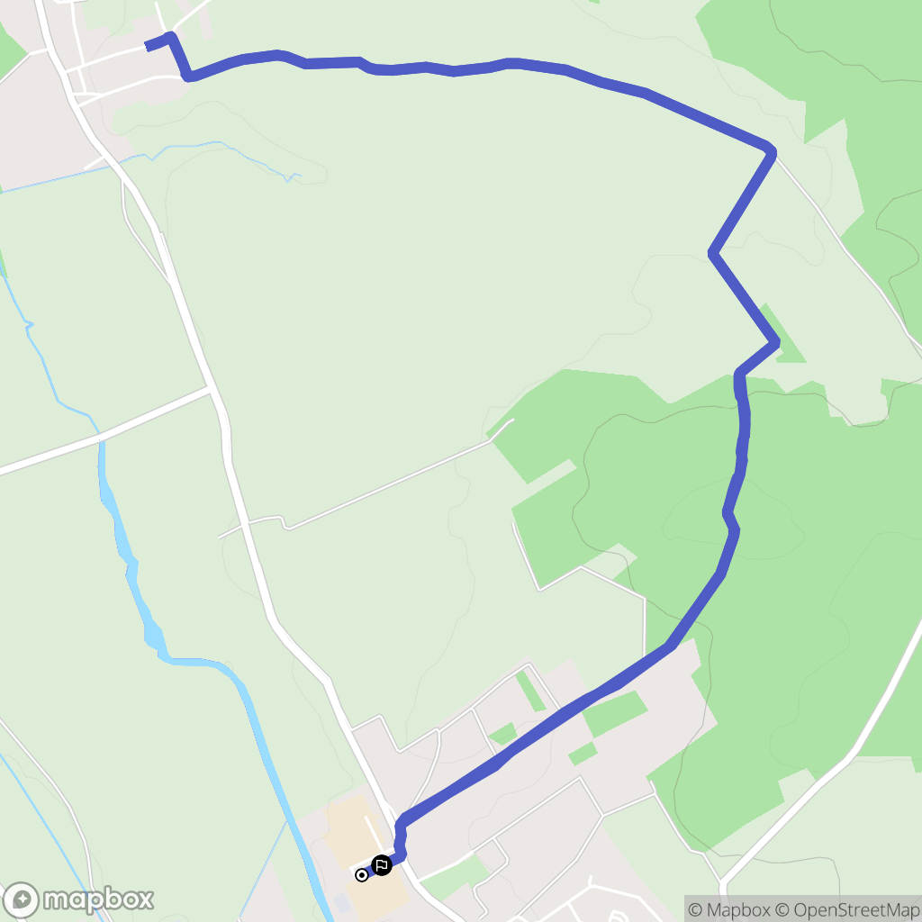 Wassy : carte du parcours de randonnée - France