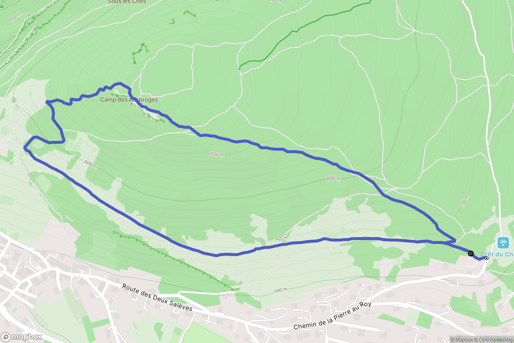 Monnetier-Mornex: routekaart voor buitenactiviteiten - France