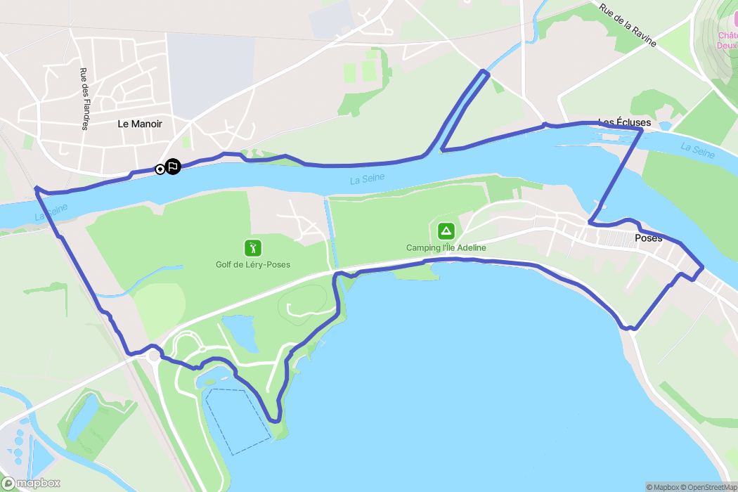 Le Manoir: routekaart voor buitenactiviteiten - France