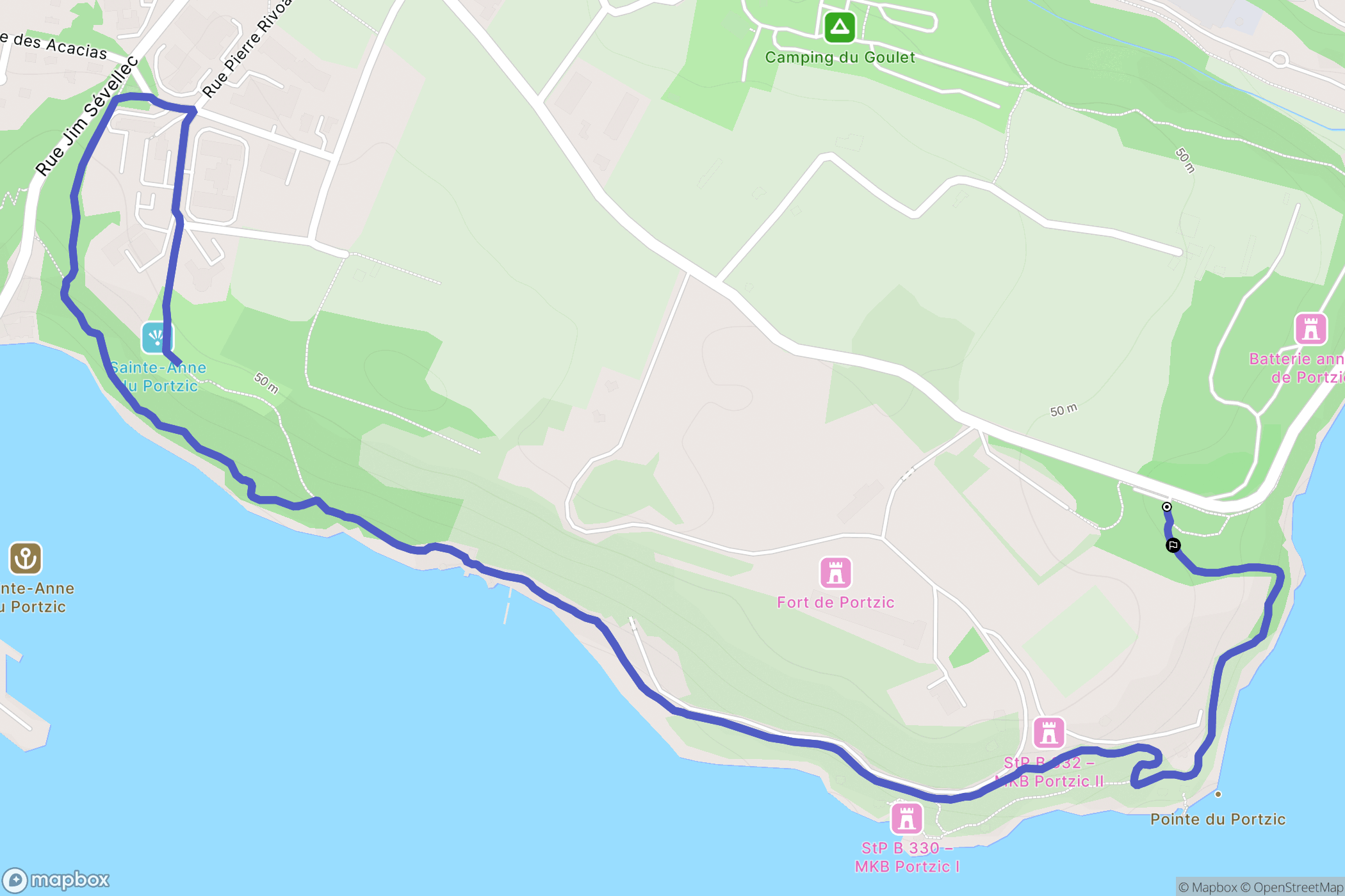 Brest: routekaart voor buitenactiviteiten - France