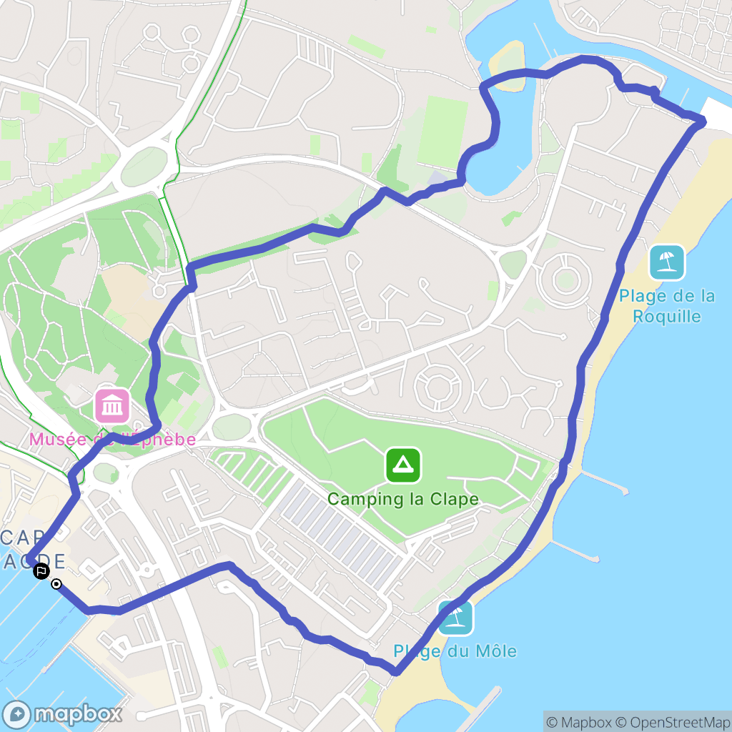 Agde: routekaart voor buitenactiviteiten - France