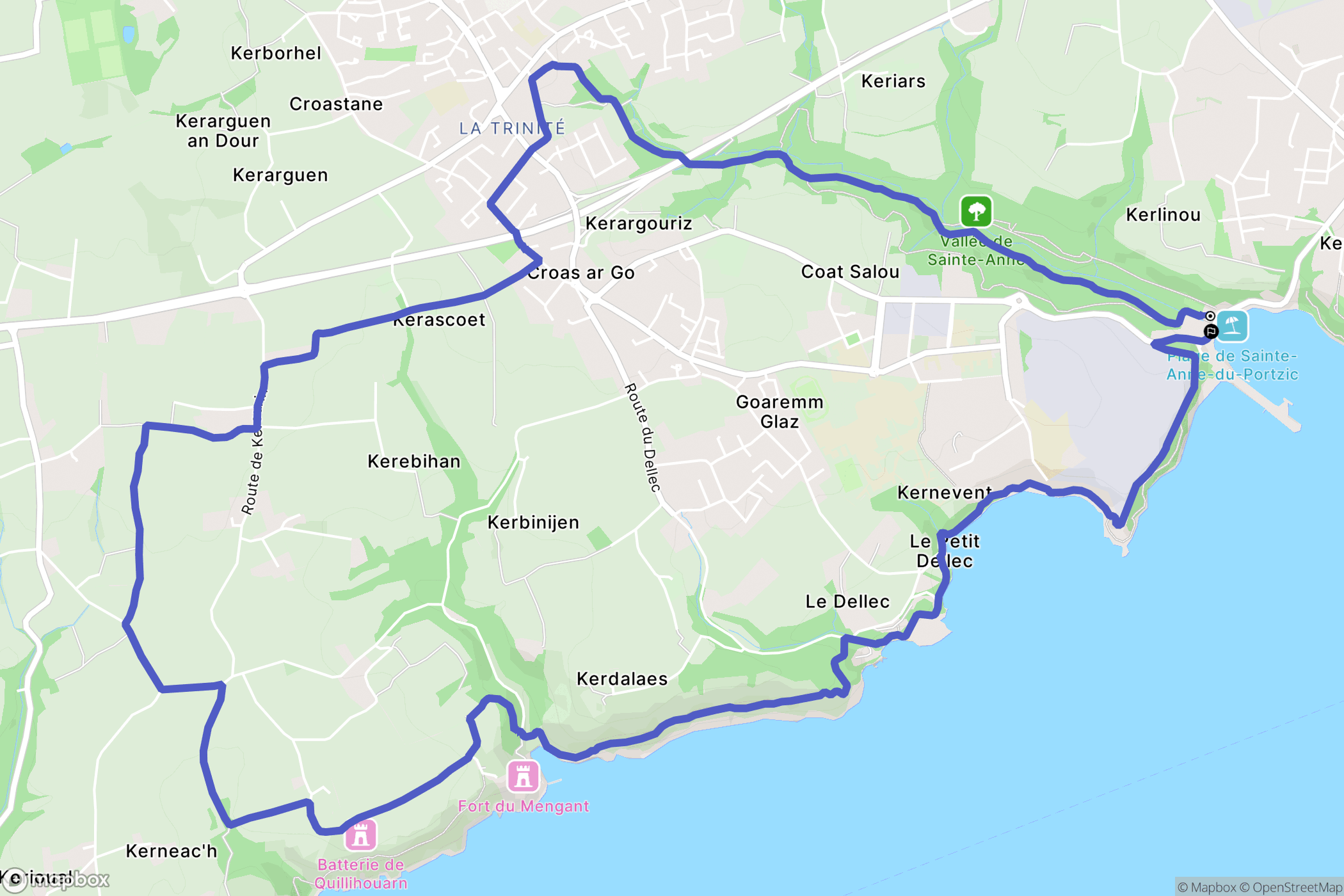 Brest: routekaart voor buitenactiviteiten - France