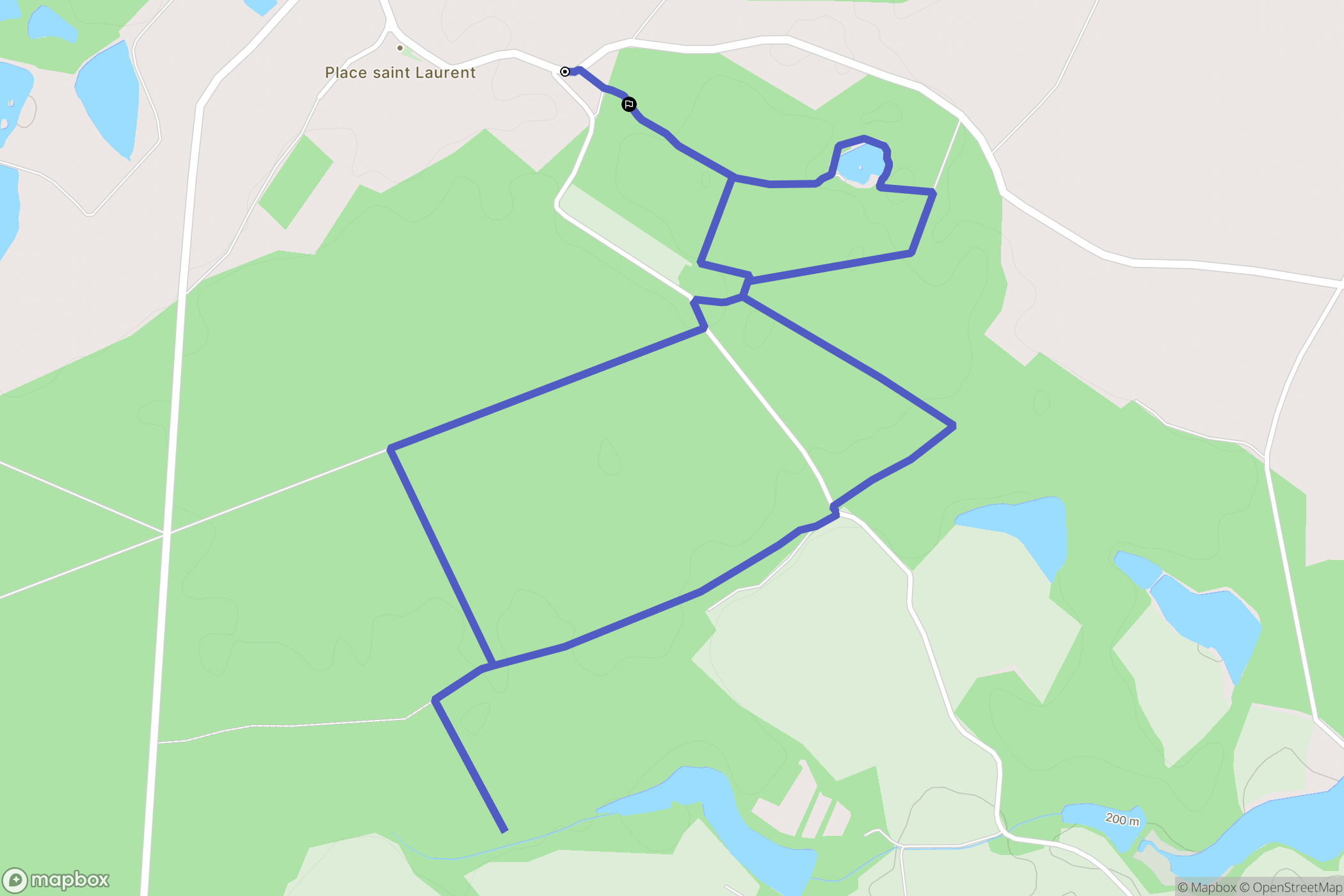 Montmain: routekaart voor buitenactiviteiten - France