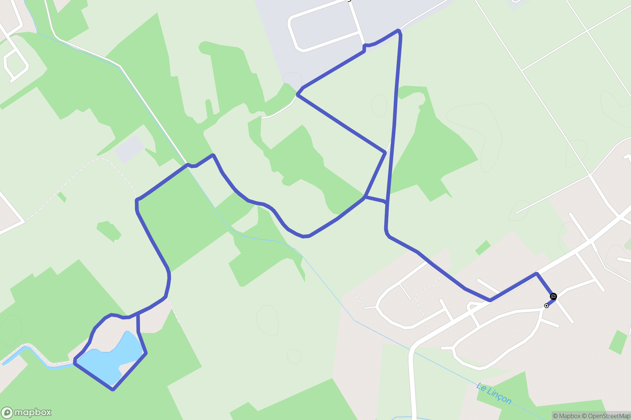 Rosières près Troyes: routekaart voor buitenactiviteiten - France