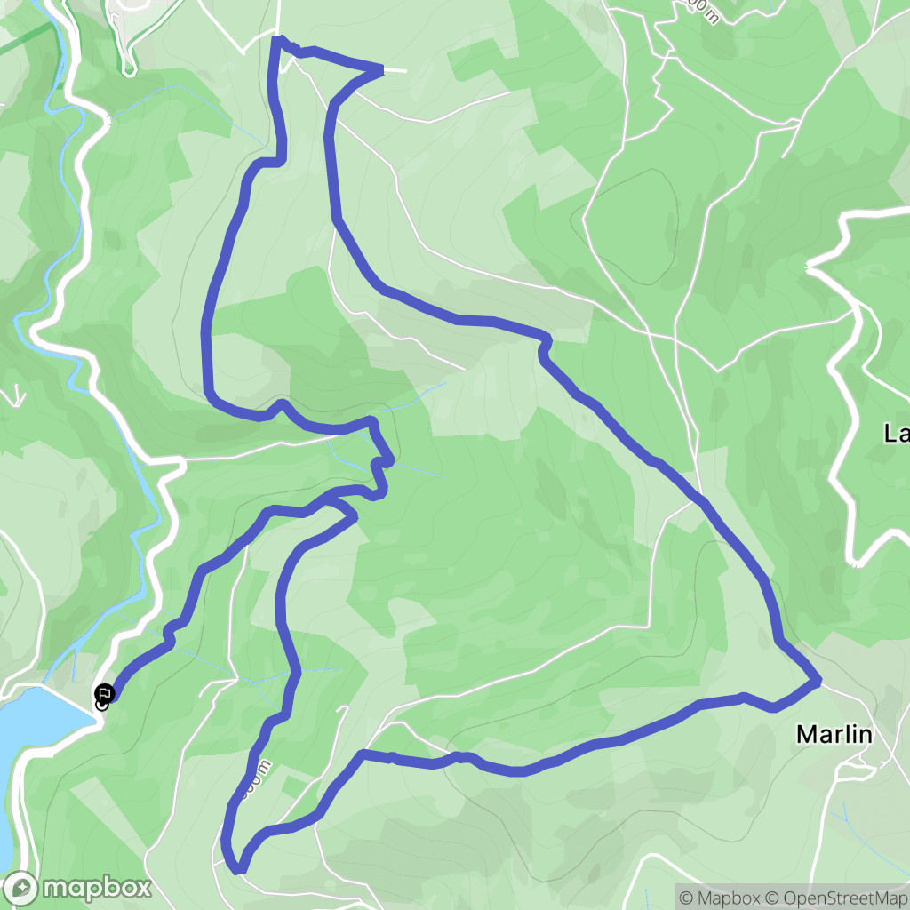 Rive de Gier : carte du parcours de randonnée - France
