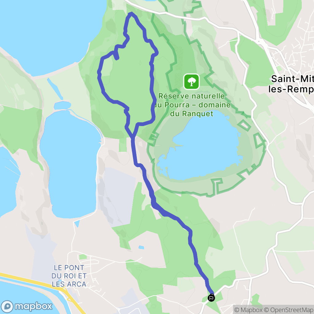 Port-de-Bouc : carte du parcours de randonnée - France